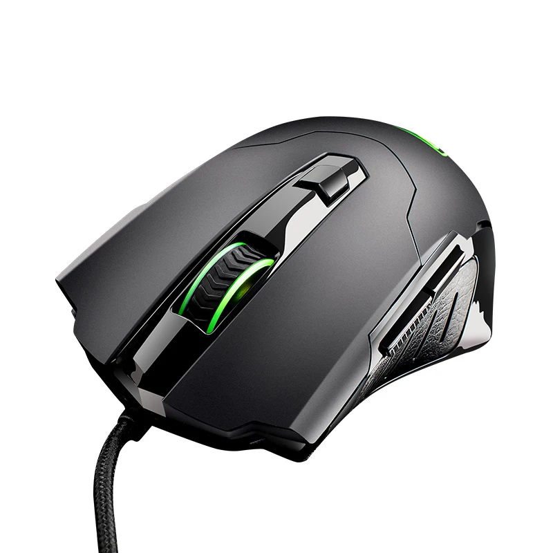 T11 игровая мышь USB Проводная RGB 4-уровневая 2400 точек/дюйм с регулировкой звука
