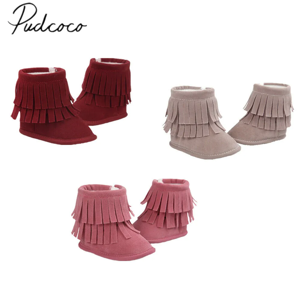 2019 г. Теплые зимние сапоги для малышей зимняя обувь новорожденных девочек