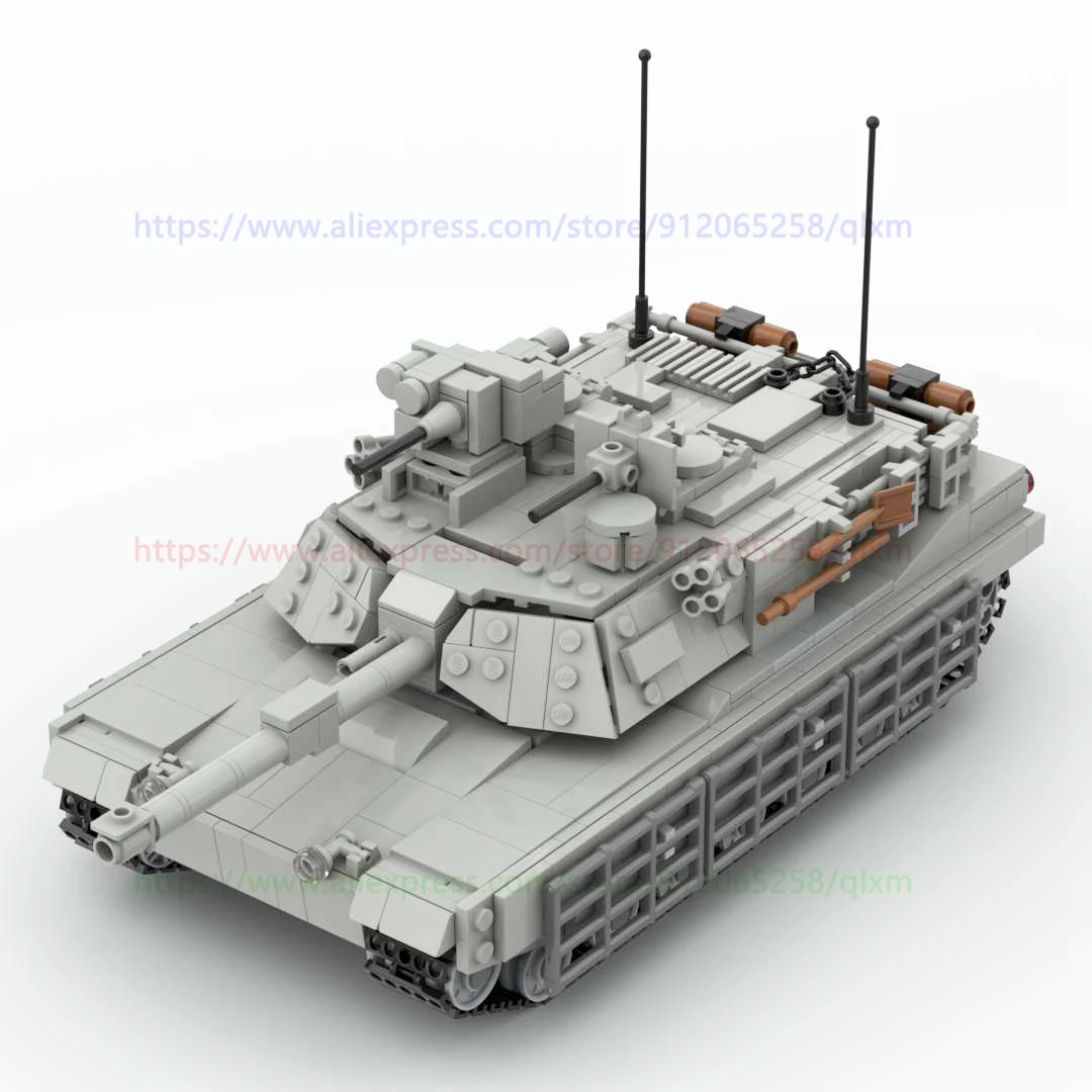 

Abrams Танк военный строительный блок игрушка армия 2 мировая война фигурки солдат мужское оружие кирпичи для мальчиков Обучающие игрушки под...