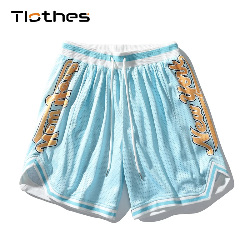 

Шорты мужские баскетбольные с надписью, дышащие спортивные короткие штаны, уличная одежда для бега, баскетбола, спортивная одежда