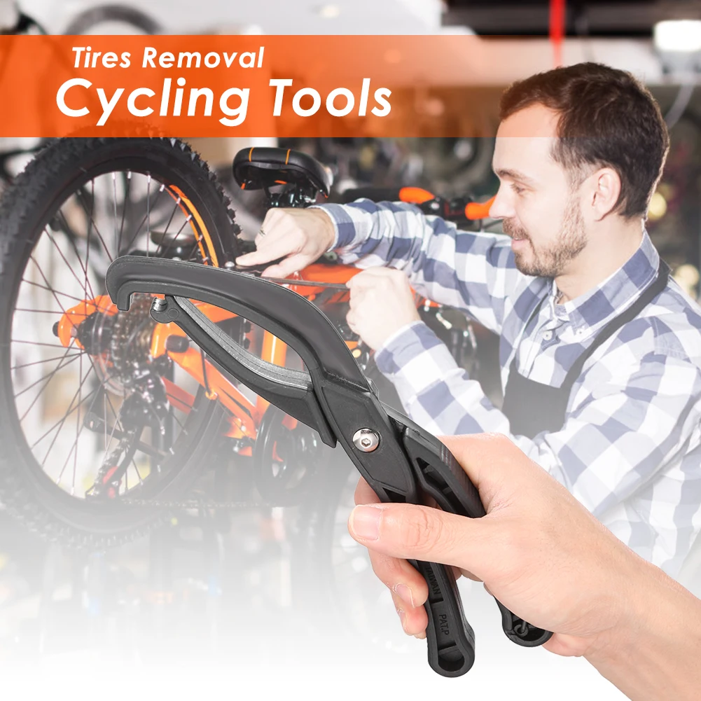 

Mountain Bicycle Flat Tire Kit Tool Set Rim Tire Pliers Tire Pry Bar Outdoor Bike Tyre Remover Clips Cycling Repair Tool Kit