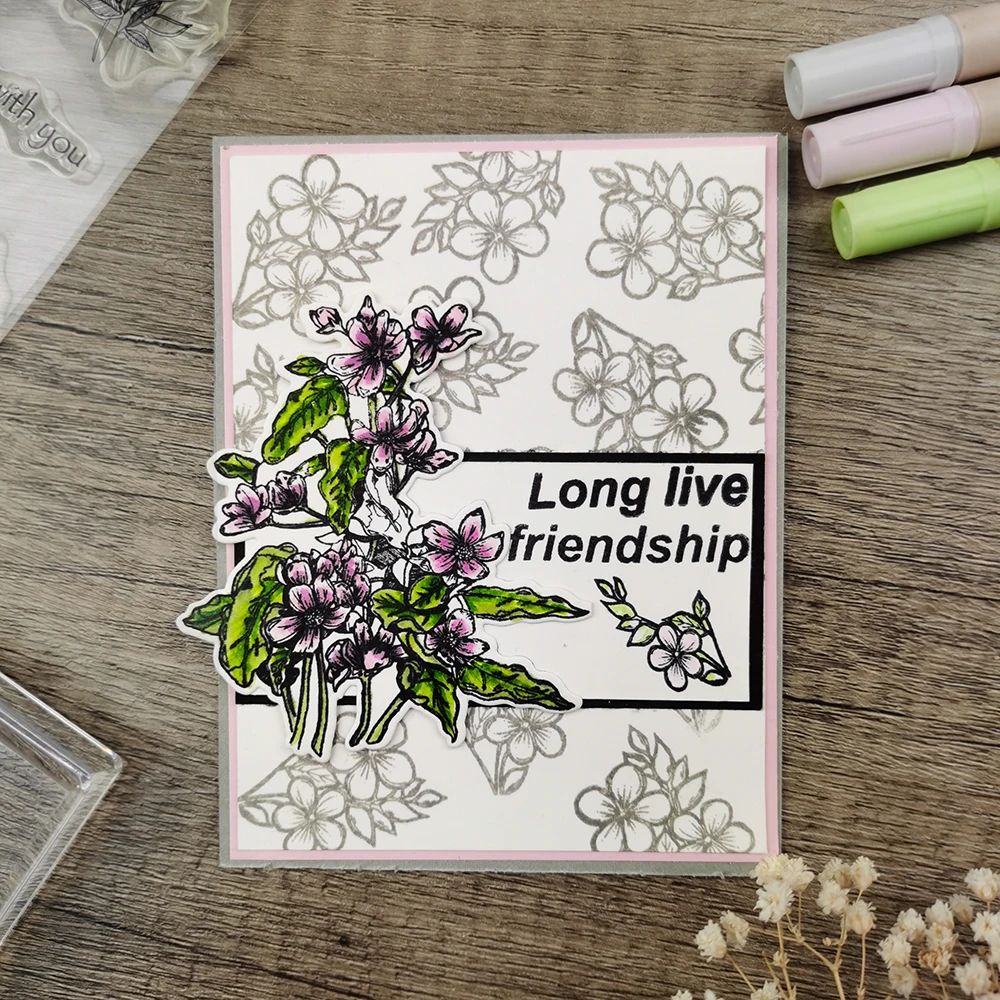 Набор штампов для резки металла цветов и растений изготовление бумажных