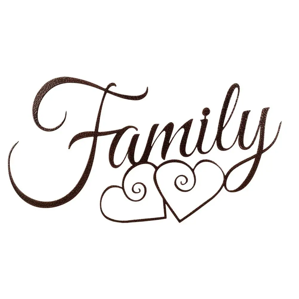 

Вывеска на стену для всей семьи, декор из металла для стен, семейное украшение для дома, семейное художественное украшение для гостиной, кух...