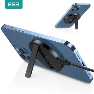 esr wireless charger holder for iphone 13 12 pro max mini qi fast charging magnetic kickstand for iphone 12 13 halolock stand free global shipping