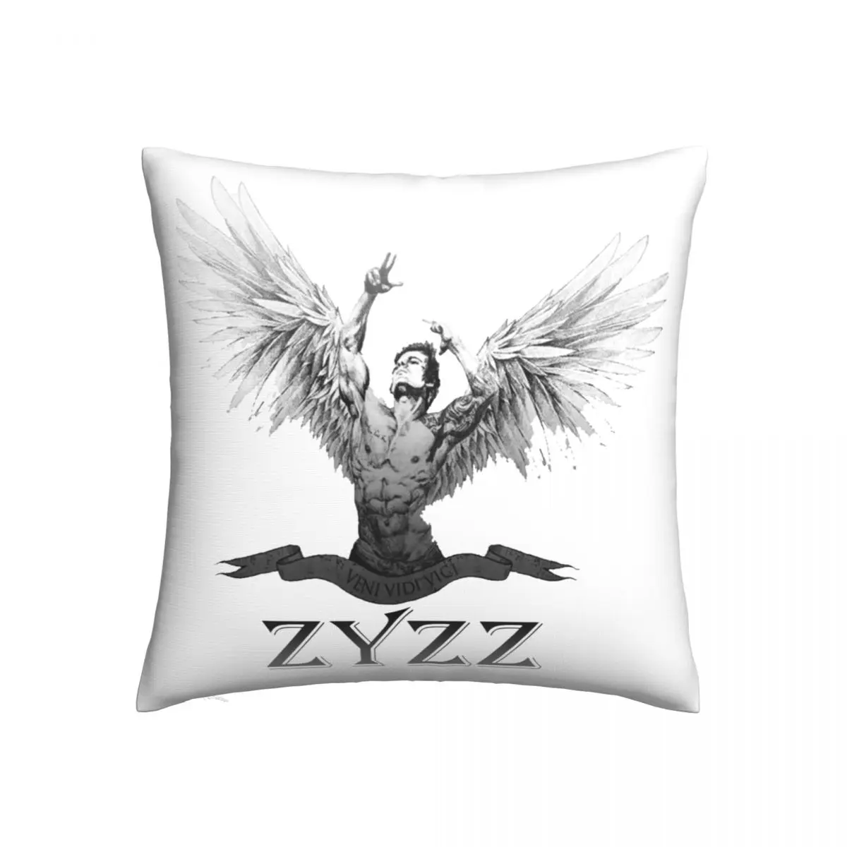 

Zyzz Pillow Case Zyzz Funny Polyester Pillowcase Car Zipper Summer Cover