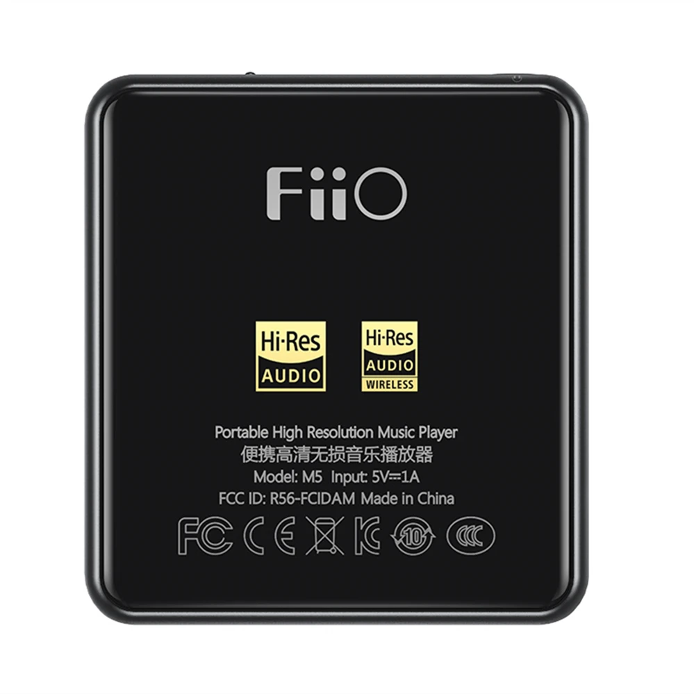 Портативный Hi-Fi плеер FiiO M5 музыкальный DSD128 ЦАП AK4377 поддержка LDAC/AAC/aptX Bluetooth 384kHz-32bit