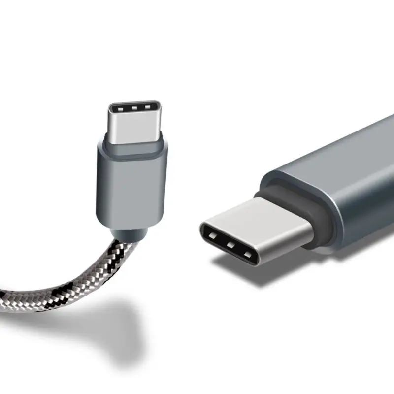USB 2,0 type A Мужской Двойной usb type C сплиттер папа-папа Y Быстрая зарядка кабель для передачи данных провод для Samsung huawei HTC ZTE Android Mobile
