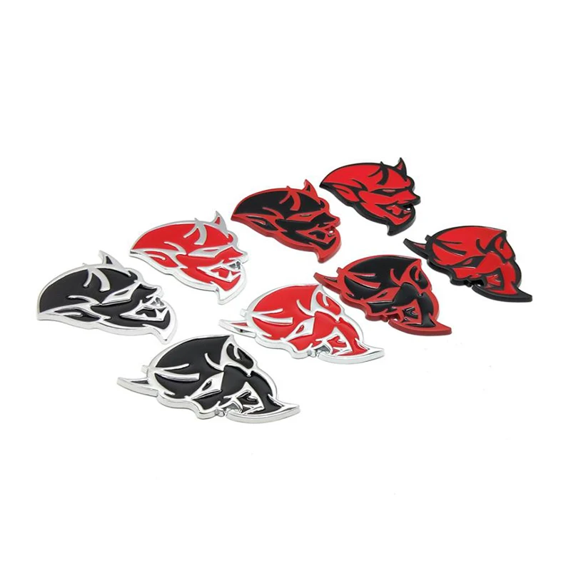 Металлический 3D значок автомобиля наклейки Стайлинг для Dodge Challenger SRT Demon SRT8 RC Hellcat