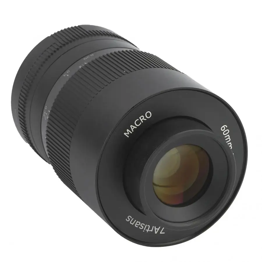 7 ремесленников 60 мм f2. Макрообъектив с увеличением 8 1:1 подходит для Canon EOSM EOSR E Fuji