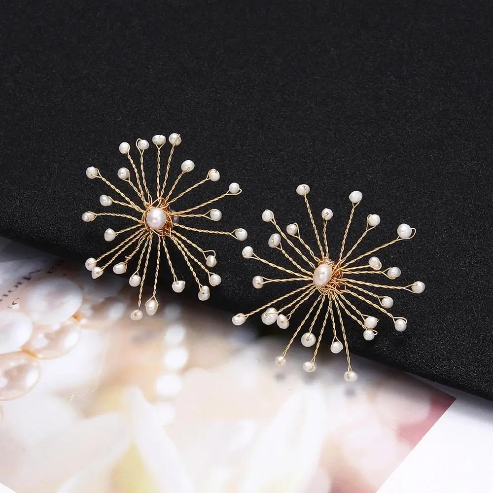 Женские серьги гвоздики в виде снежинок|Серьги-гвоздики| |