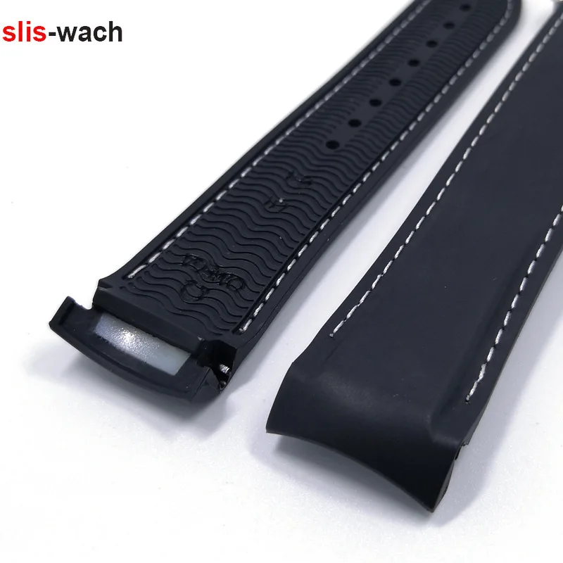 

Watch Accessories Bracelet for Omega Watch Band Sport Silicone Rubber Waterproof Strap Watch Band Universal Watchband 20 22mm