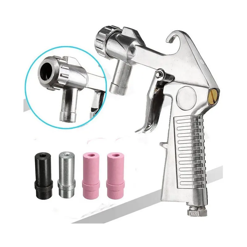 

Sandblaster Air Siphon Feed Blast Tool Nozzle Ceramic Tips Abrasive Sand Blasting