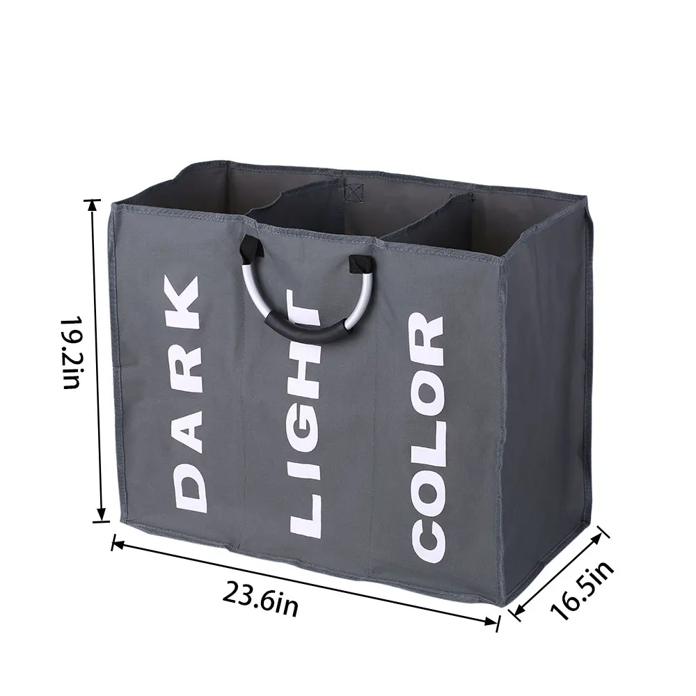 Многофункциональная складная корзина для белья из ткани Оксфорд большой емкости