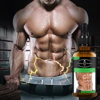 powerful abdominal muscle essential oil stronger muscle strong anti cellulite burn fat product weight loss essence for man 30ml