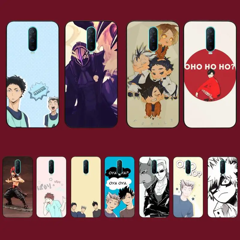 

TOPLBPCS Anime Oya Oya Oya Haikyuu Love Volleyball Phone Case for Vivo Y91C Y11 17 19 53 81 31 91 55 V17 11i 9 for oppo