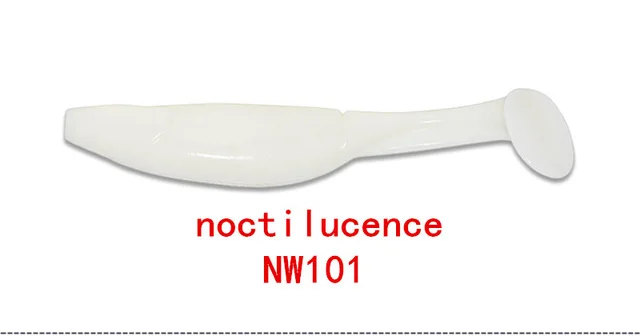 NOEBY искусственная Мягкая приманка 7 см 10 см 12,5 см 15 см мягкие рыболовные приманки Iscas Artificiais Leurre De Peche морской воблер рыболовные снасти - Цвет: NW101