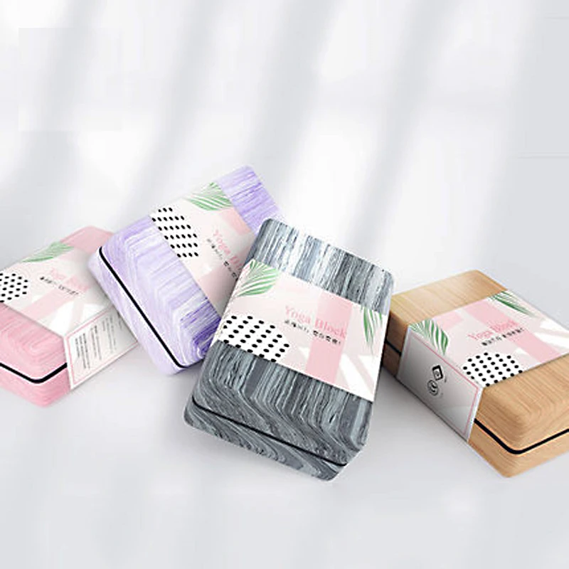 Набор блоков для йоги Blok EVA Foam Brick Gym Fitness Accessories Alo Pilates batk Bloque Roller Equipment Blocos Sport