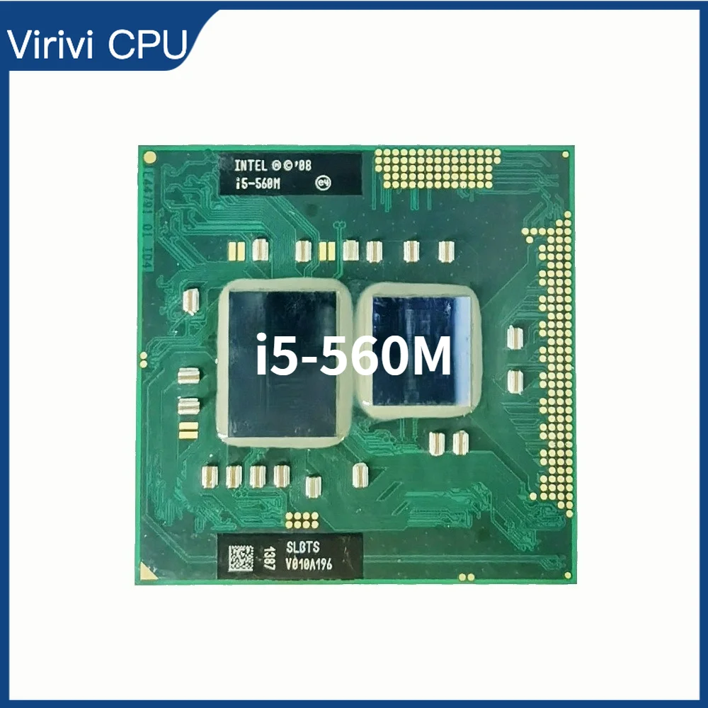 Процессор Intel Core i5 560M SLBTS 2 6 ГГц двухъядерный четырехпоточный процессор 3 Вт 35