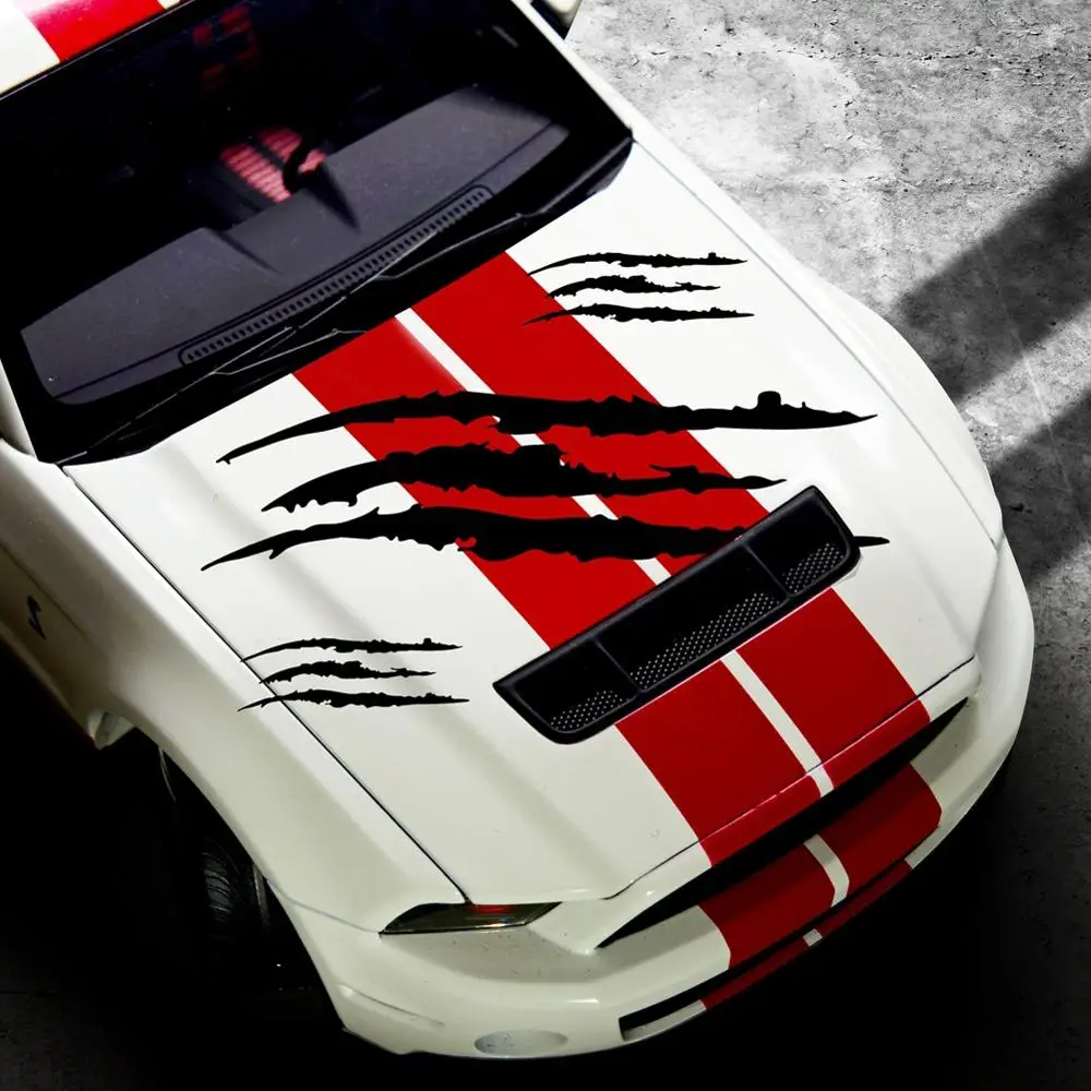 Claw Marks Car Stickers Decal Headlight Reflective Sticker Waterproof Scratch Decorative Car Headlamp Engine Sticker Films Claw Marks Car Stickers Decal Headlight Reflective Sticker Waterproof Scratch Decorative Car Headlamp Engine Sticker Films