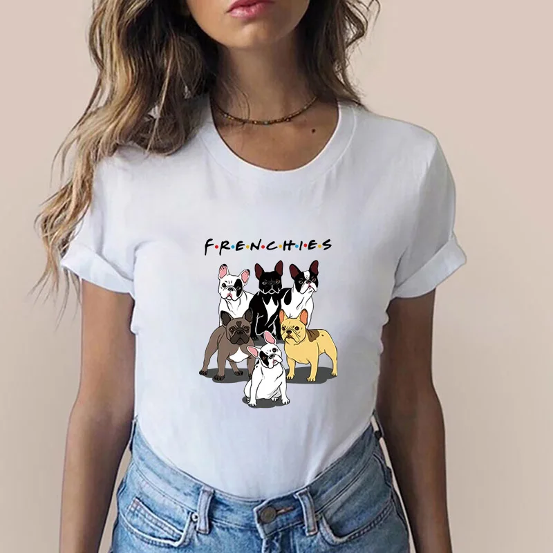 2QIMU Новая Милая футболка с животными Женская Повседневная забавным мультяшным