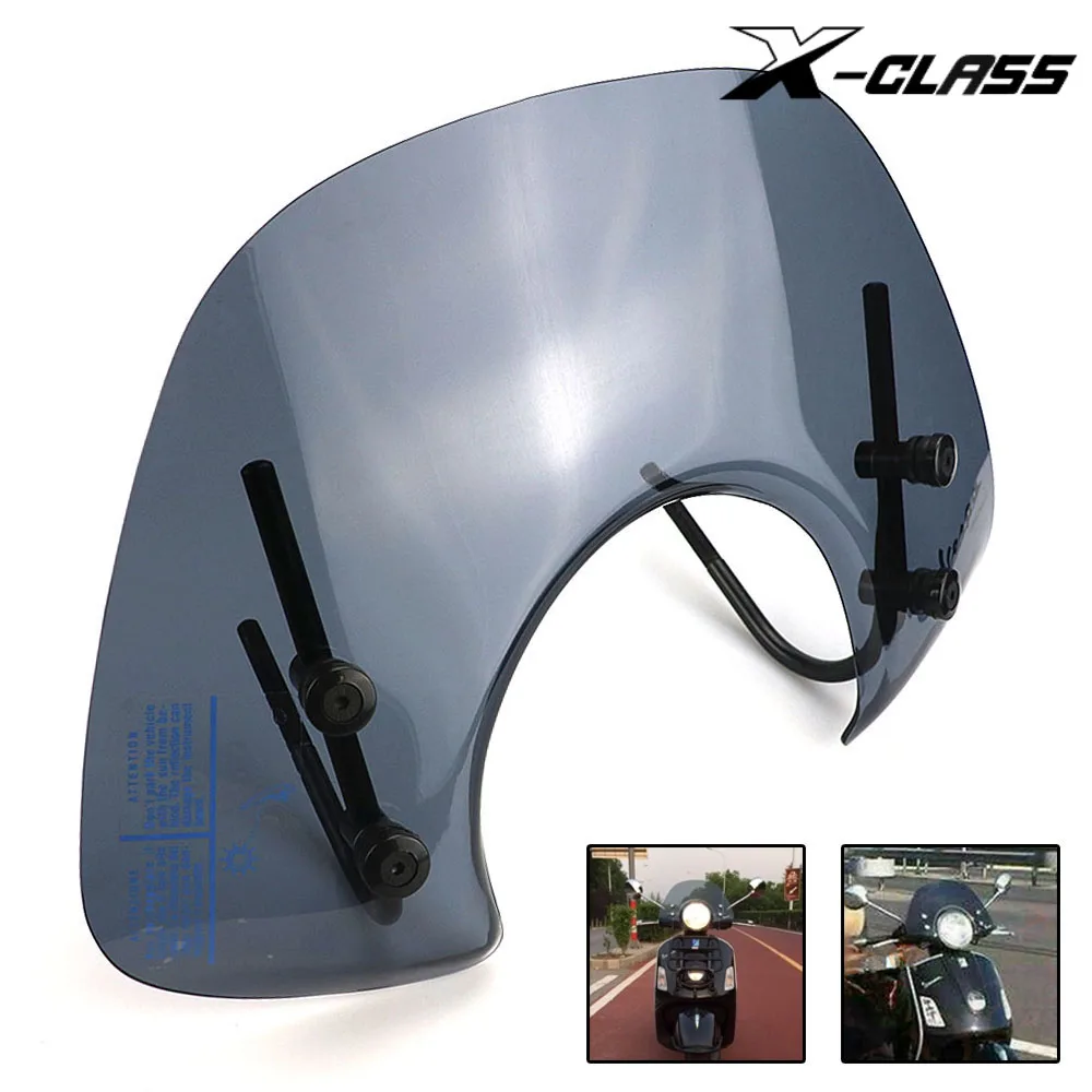 X CLASS мотоцикл прозрачное Ветровое Стекло переднего лобового стекла спойлер