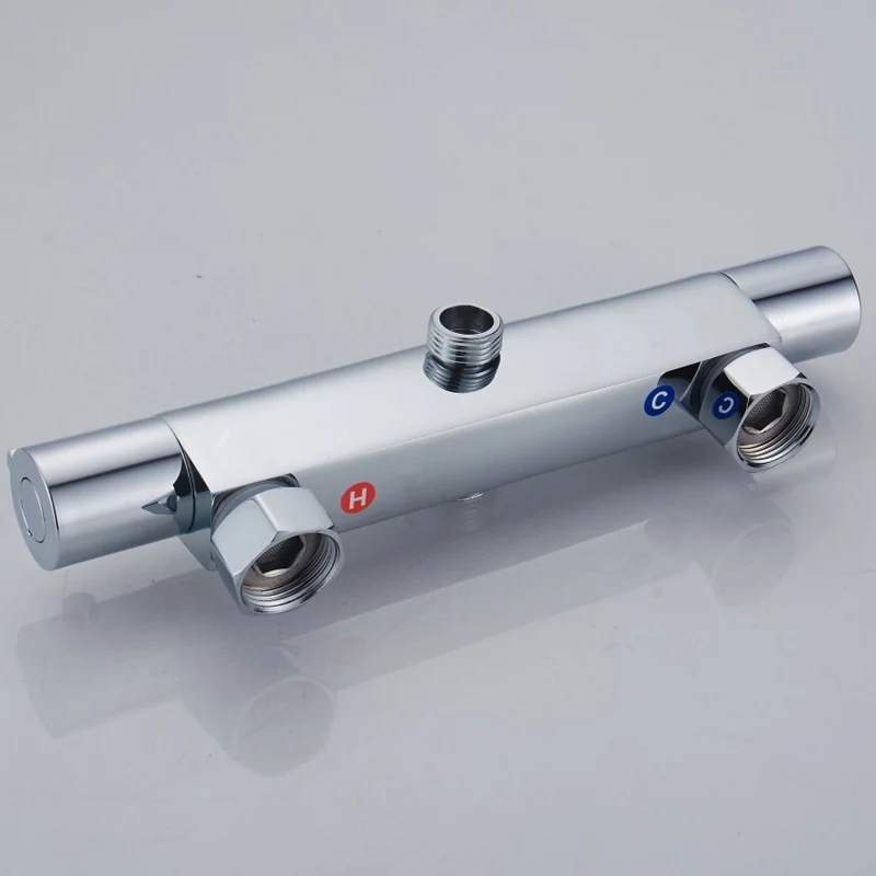 Термостатические Смесители для душа с двойным выходом кран ванной горячей и