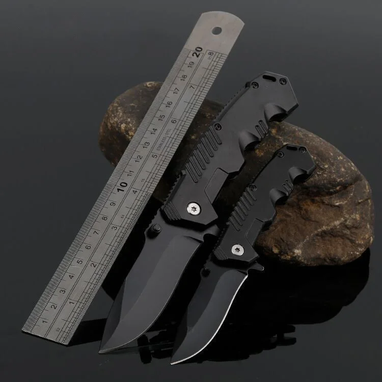 Тактический нож высокой твердости складной карманный походные охотничьи ножи