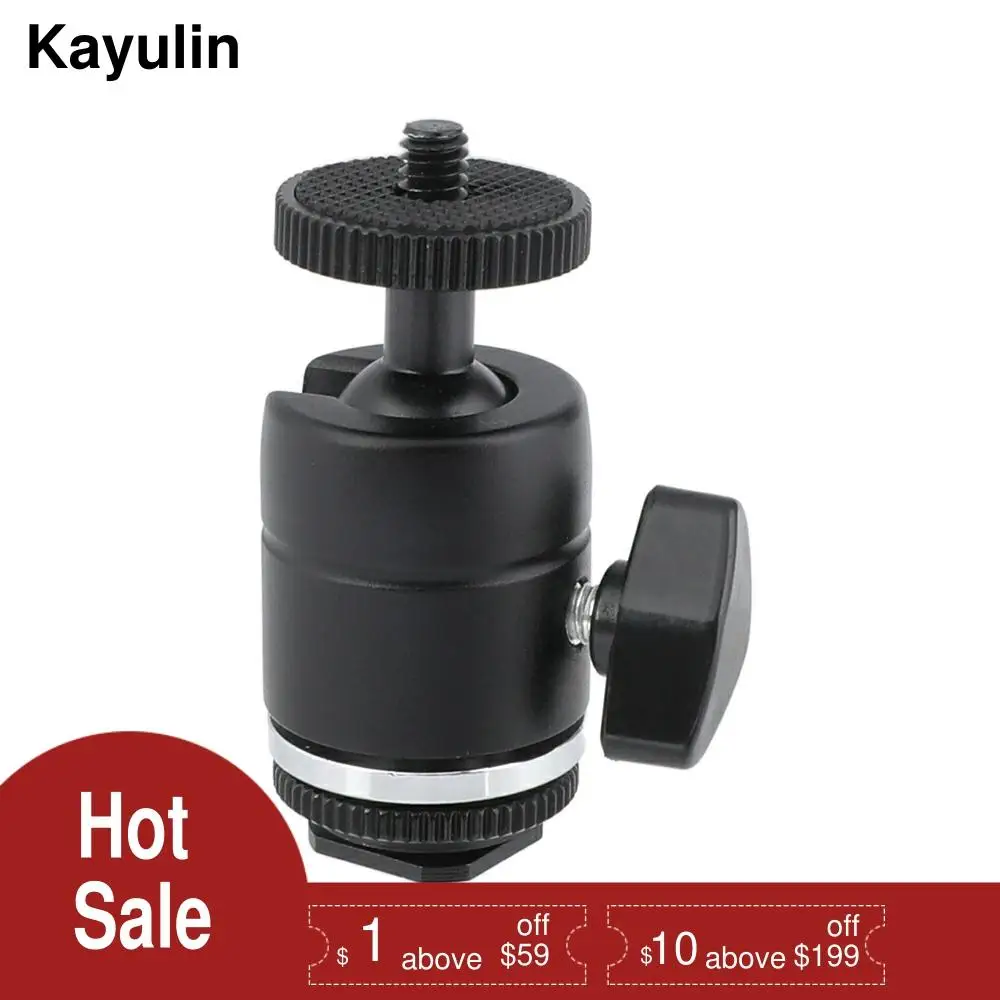 Kayulin универсальная одинарная шаровая Головка с 1/4 дюймовой наружной резьбой и 3/8