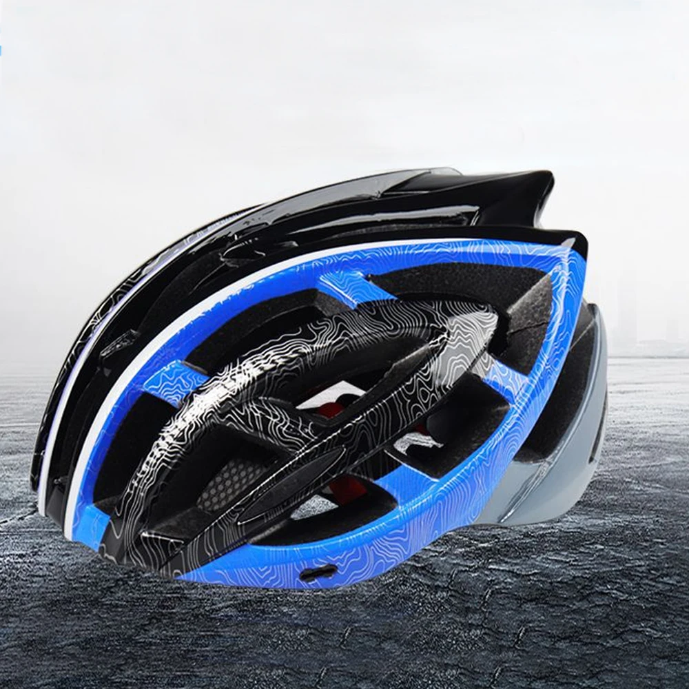 

Professional Men Women Air Vents Cycling Helmet Ultralight Riding Mountain Road Bike Helmet for Head Safety