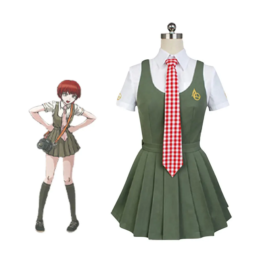Новый костюм Danganronpa для косплея акамацу КАЕДЕ женская униформа аниме