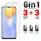 Защитное стекло 6 в 1 для Vivo Y31, Y30, Y51, Y50, Y, Защитное стекло для телефона, кружка линза от фотоаппарата