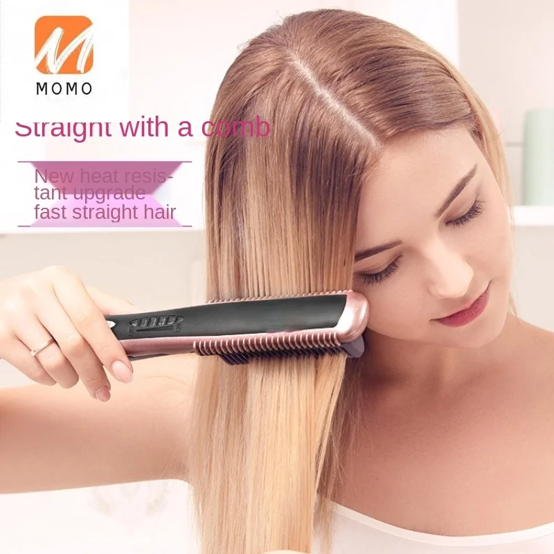 

Straight Comb Artifact Splint Straight Hair Curler Dual-Use Non-Hurt Hair Ironing Board Lazy Inner Buckle Anion Comb Female