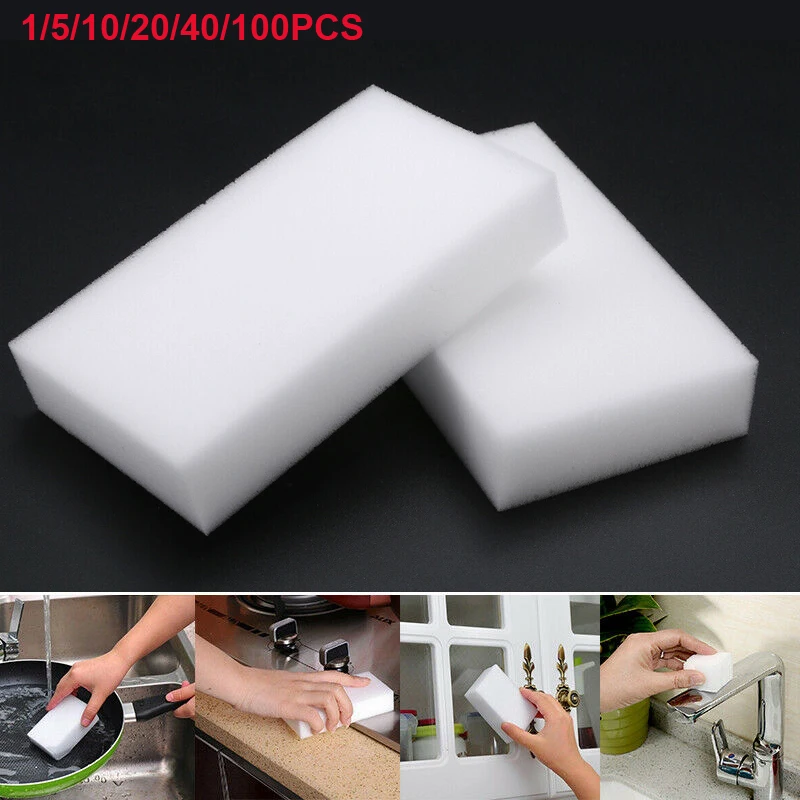 Меланиновые губки 10x6x2 см волшебная кухонная губка для мытья посуды