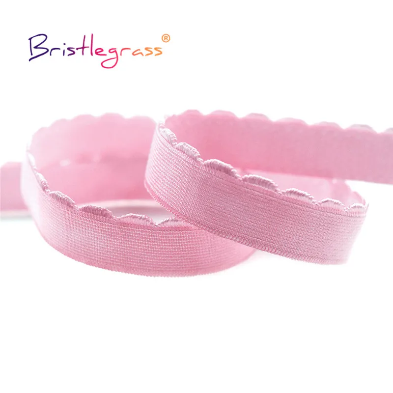 BRISTLEGRASS 2 5 10 ярдов 1/2 &quot13 мм блестящий нейлон плюшевые бюстгальтер ремешок