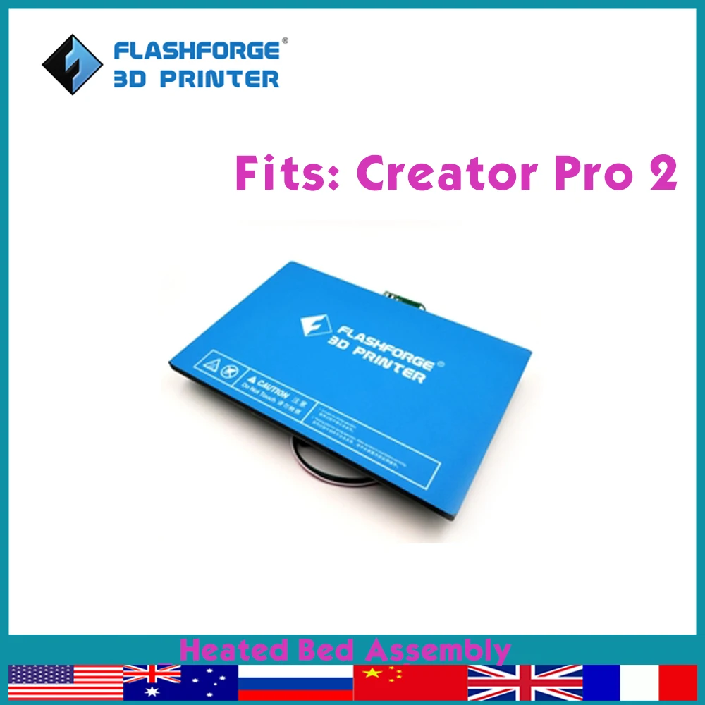 flashforge heated bed assembly for creator pro creator pro 2 dreamer dreamer nx inventor heating building plate 3d printer parts free global shipping