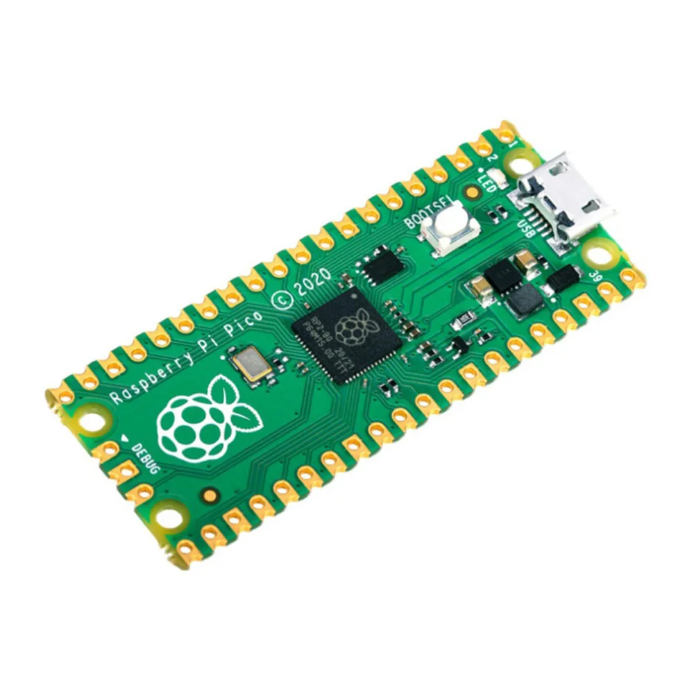 

Оригинальная плата расширения микроконтроллера Raspberry Pi Pico с двухъядерным процессором ARM Cortex M0 +, высокая производительность
