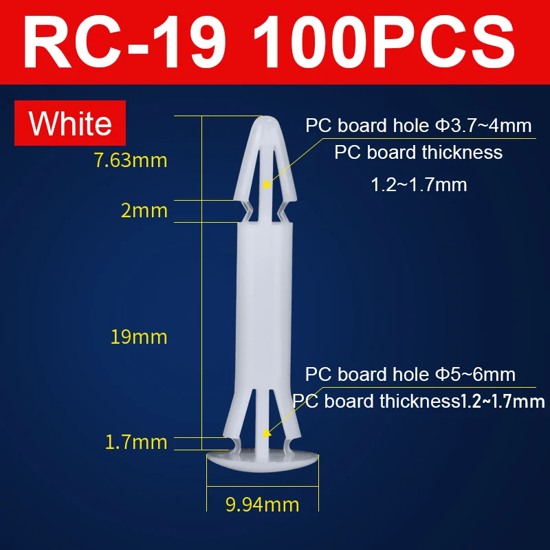 

100 шт., заклепки для ПК