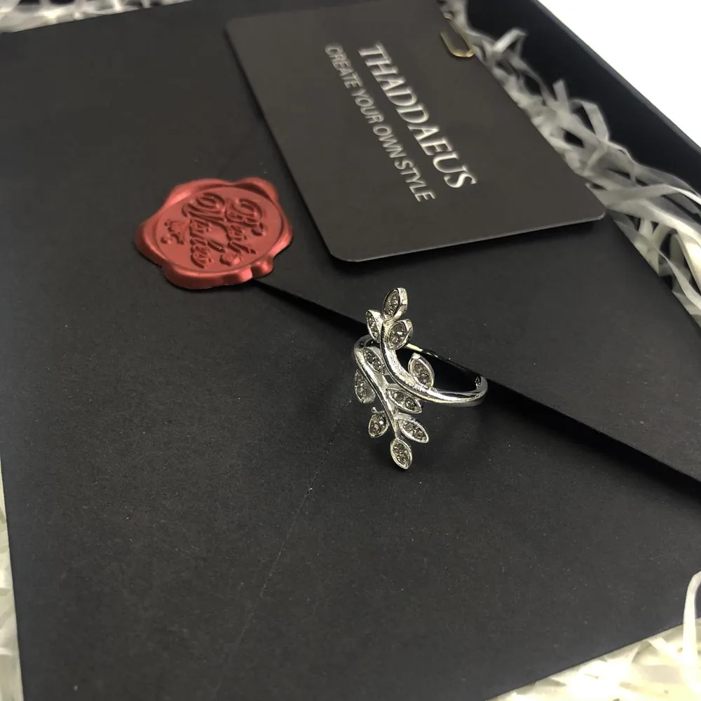 Кольцо Tendrils маленькое дерево, Томас Стиль Glam мода хорошее украшение для женщин, Ts подарок в 925 пробы серебро, Супер предложения