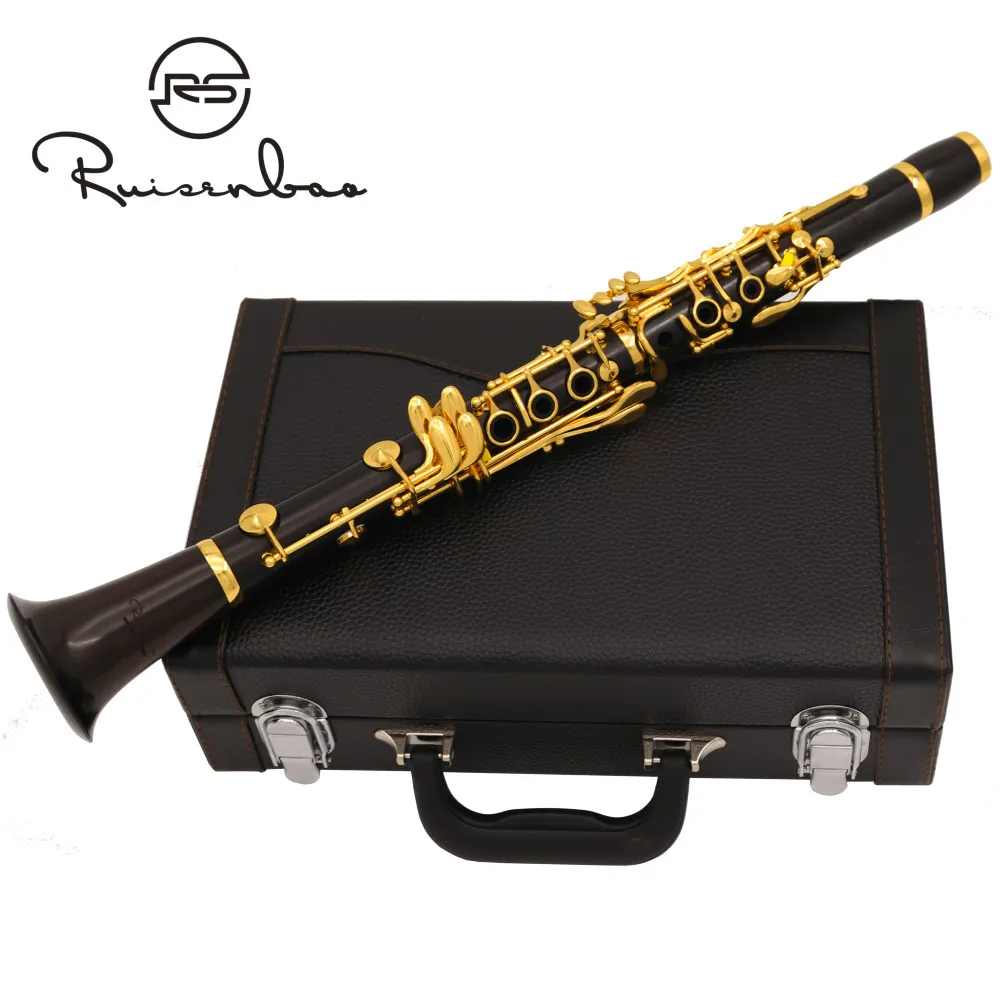 Профессиональный уровень производительности кларнет C тон 17 клавиш эбенового