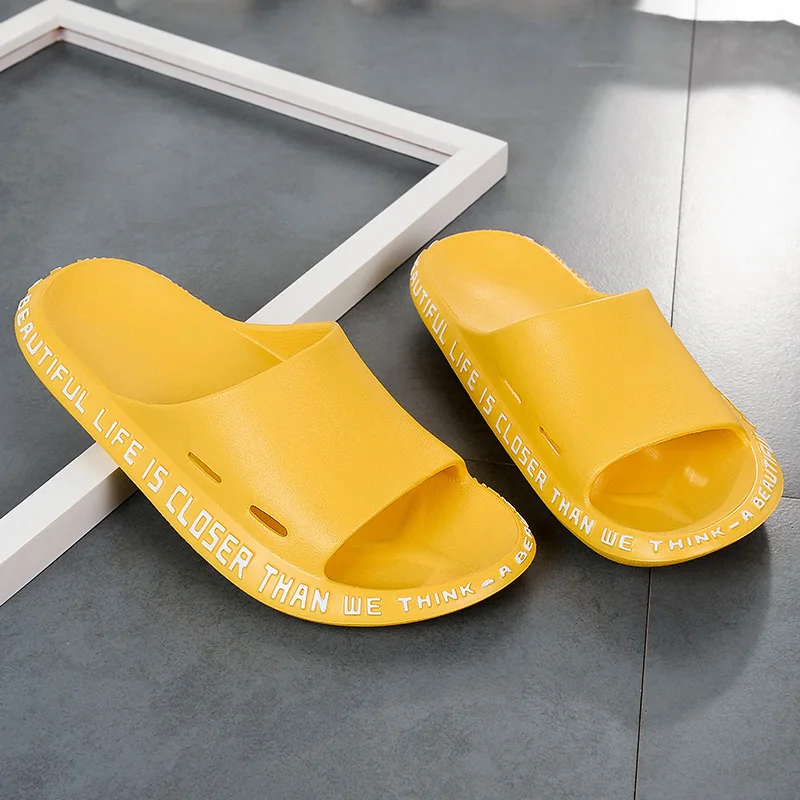 Женские модные домашние тапочки для влюбленных шлепанцы на плоской подошве