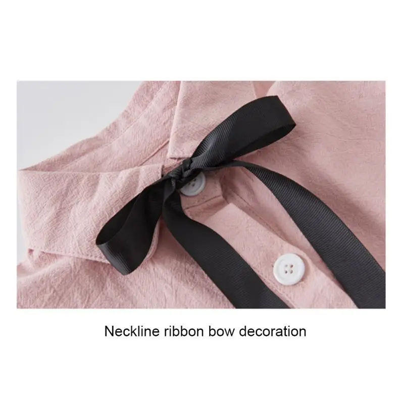 Повседневный стиль детское платье без рукавов с бантом для девочек принцессы