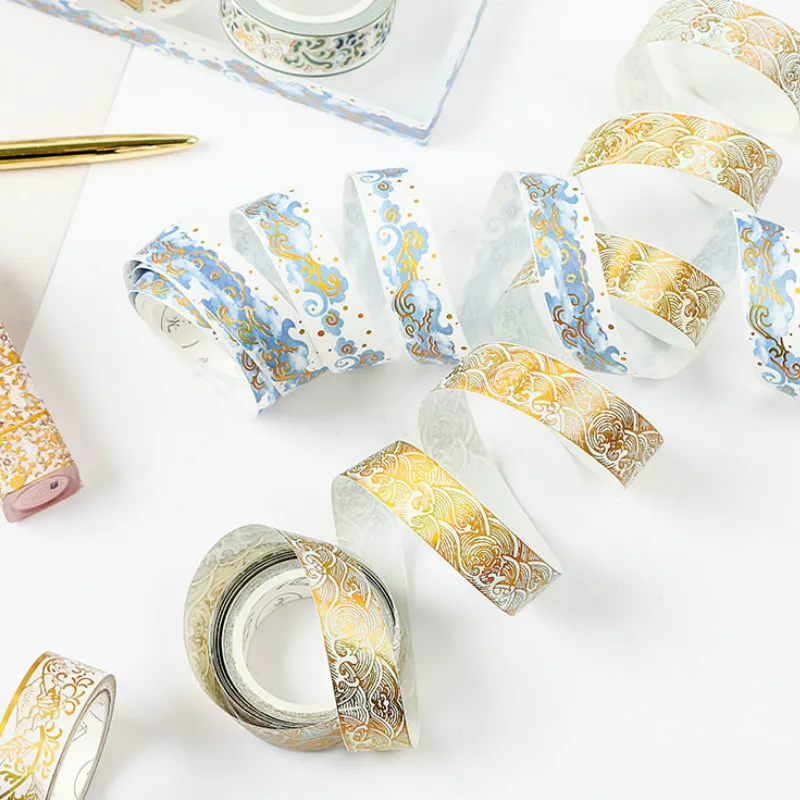 

Floral Deco Fashion Washi Tape 15mm*5M Navy Bird