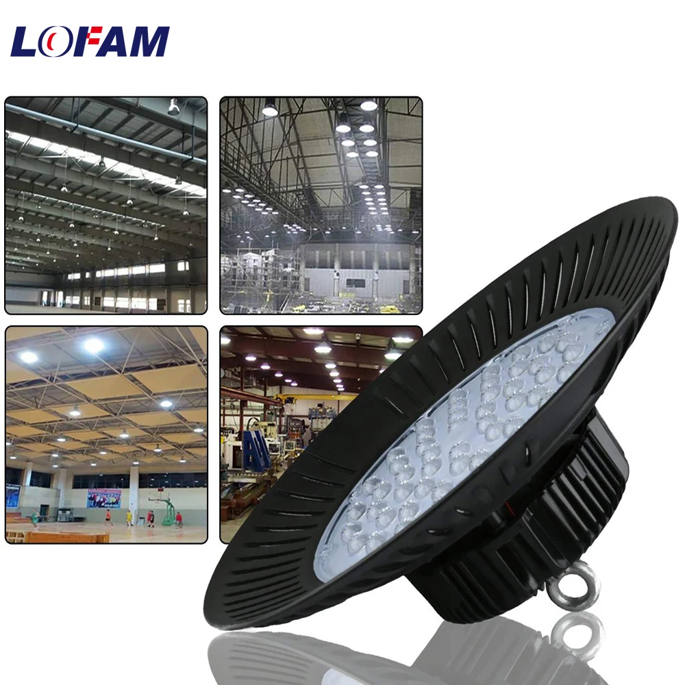 LOFAM 50/100/150/200W UFO светодиодный светильник для высоких промышленных
