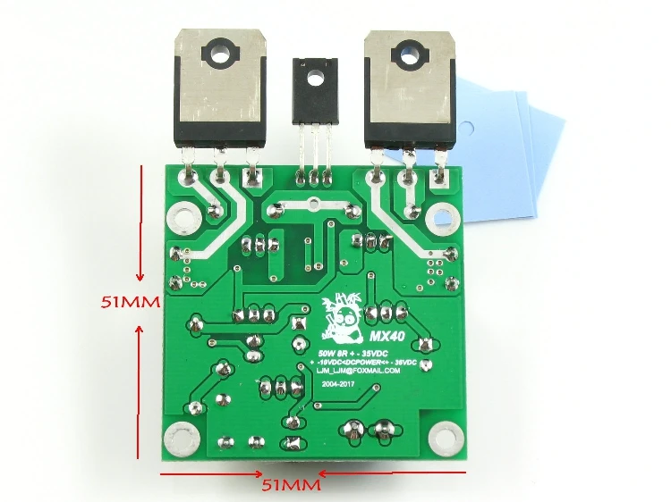 2шт. Новый MX40 50W 8R Двухканальный Стерео HiFi Аудиоусилитель Готовая Сборка Платы Усилителя Мощности "Amplificador on".