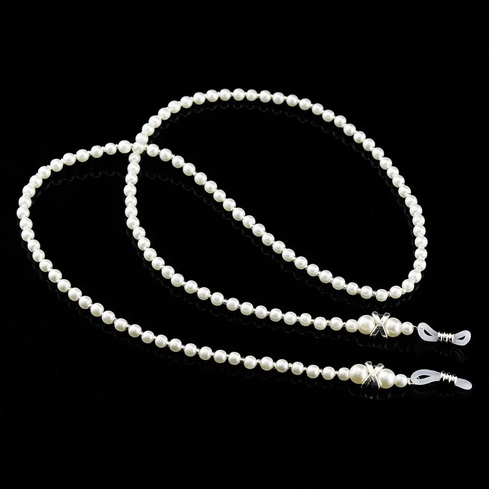 

Pearl Beaded Reading Glasses Chain for Women Acrylic Sunglass Eyeglass Holder Lanyard 75cm Eyeglasses Holder Rope Accessories