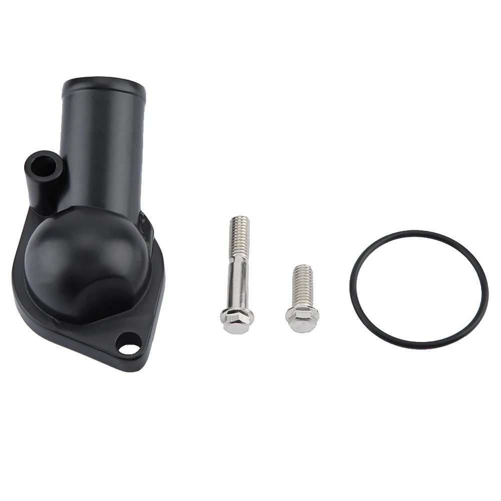 

Black Water Neck Thermostat Housing 15°for SB & BB 265 283 305 327 Engines
