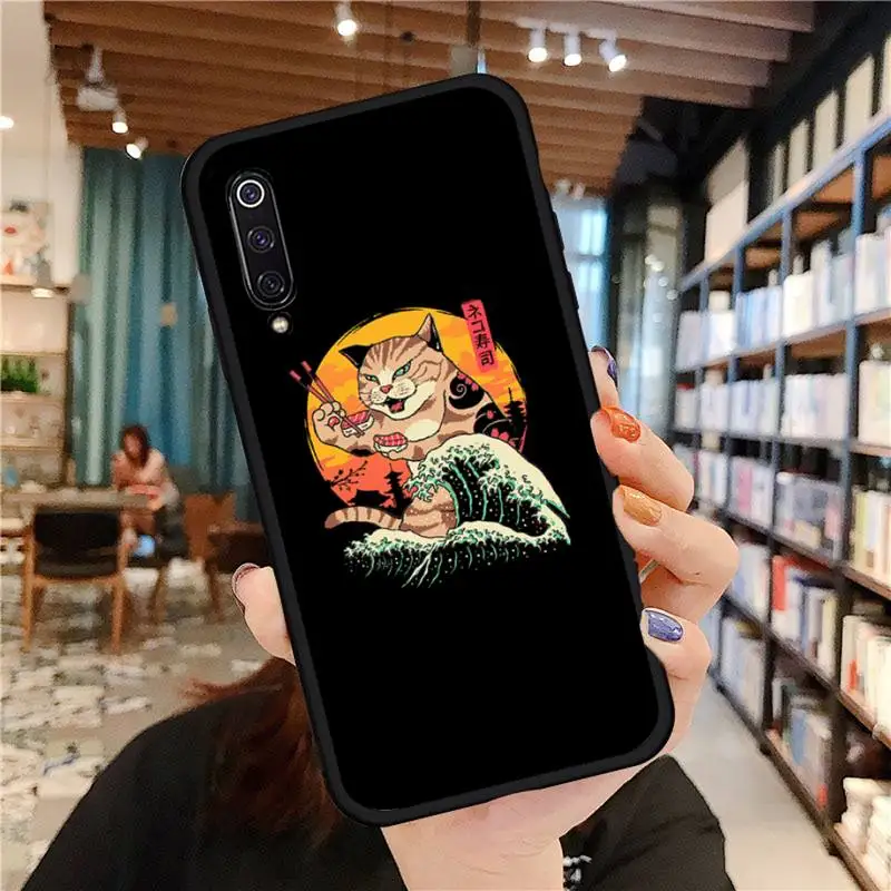 

Japanese Style Art Japan Phone Case For Xiaomi Redmi 7 9t 9se k20 mi8 max3 lite 9 note 8 9s 10 pro