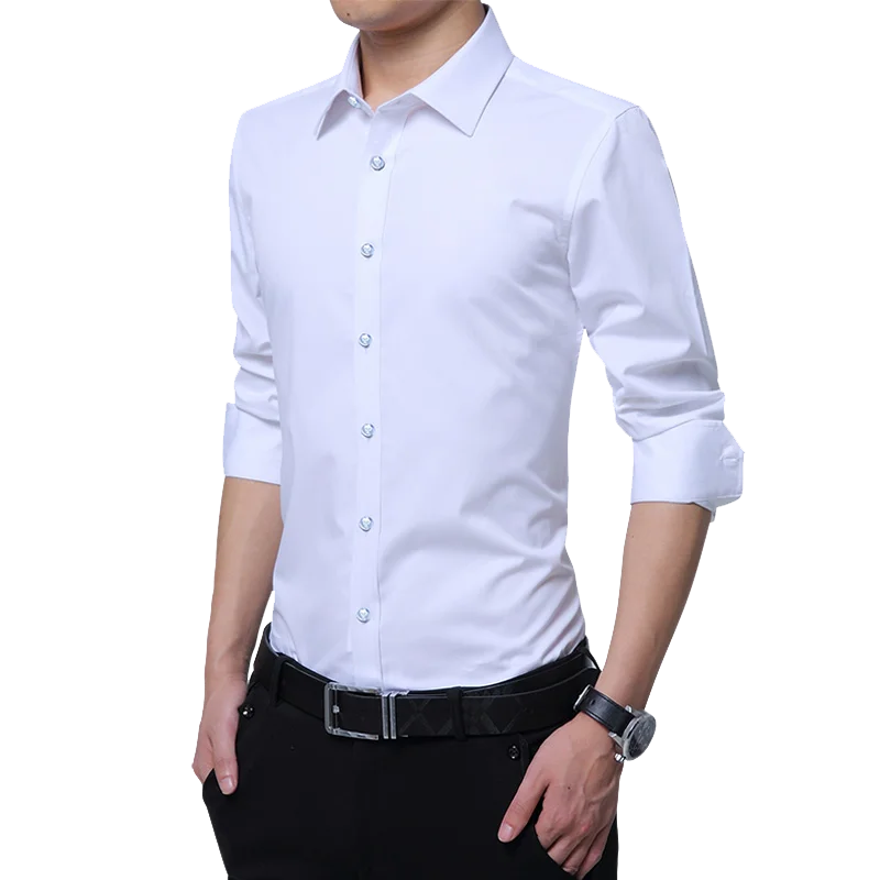 

2020 new Customize men shirt long sleeve personalize solid color long sleeve shirt A555 rose red green