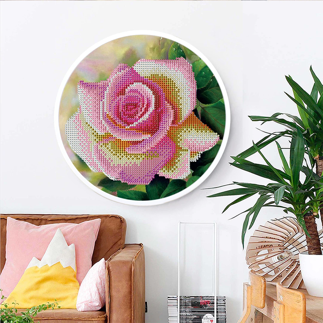 EverShine цветы особой формы алмазная живопись розовая роза своими руками 2 шт./компл.
