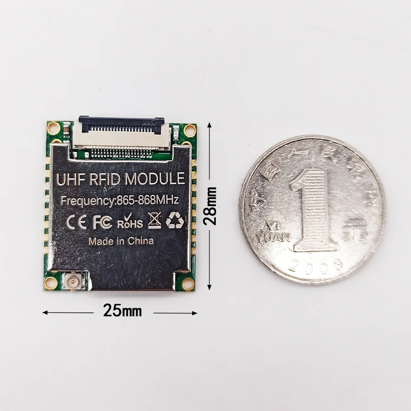 FONKAN High Performance UHF RFID Reader PR9200 module 865-868Mhz 902-928mhz with on antenna port |